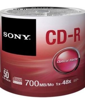 CD-R 80min/700MB 48x, 50 бр., шпиндел
