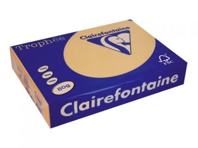  Цветен копирен картон 160 грама, Clairefontaine   