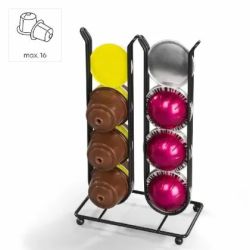 Метална стойка Xavax за капсули Dolce Gusto За 16 бр. капсули, Черен