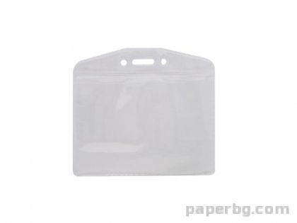 Бадж джоб, PVC, 95 х 65 мм, хоризонтален, 240 µ
