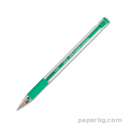 Химикалка 1425 Fine, зелен, Faber-Castell 