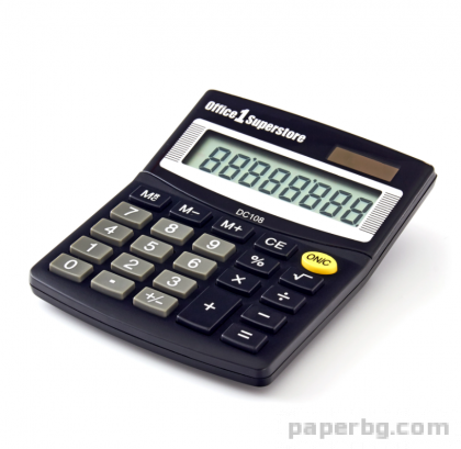 Настолен калкулатор DC108, 8-разряден, черен