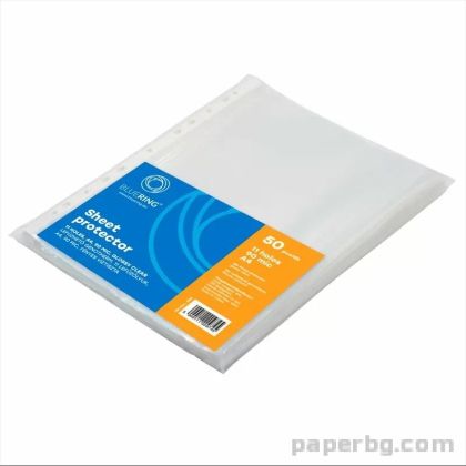 Джоб КРИСТАЛ  Bluering А4 90 мик. 50 бр.