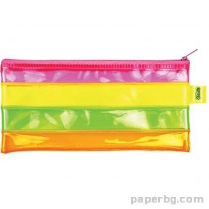 Несесер плосък DL 22x11 см, Rainbow