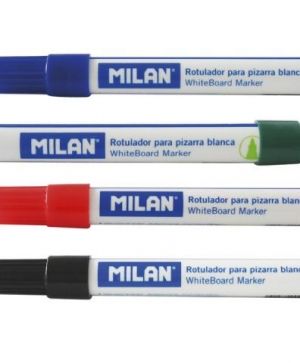 Маркер за бяла дъска, объл - черен, син, червен, зелен MILAN