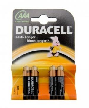 Батерия Duracell 1.5V R3/AAA 4 броя 