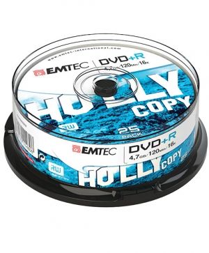 DVD+R Emtec 16x 4.7 GB 25 бр., шпиндел