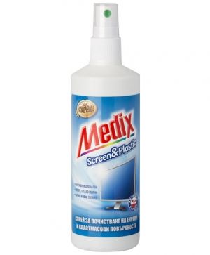 Почистващ универсален препарат Medix Expert Screen&Plastic Спрей 200 ml