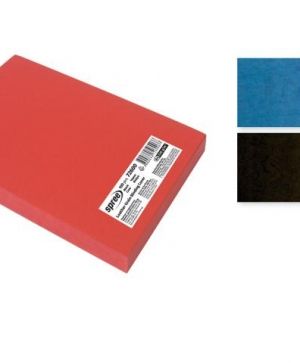Корици картон кожа червени, А4, 230 г/м2, 100 бр.