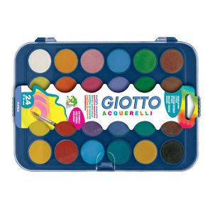 Водни бои Giotto Acquerelli 24 цвята