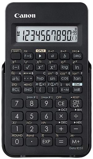Инженерен калкулатор F605GHWB, 10-разряден, черен, Canon 