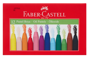 Маслени пастели, 12 цвята, Faber-Castell