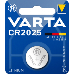 Батерия Varta Electronics Lithium CR2025 Литиева, 3V, 1 бр