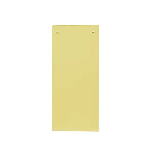 Разделител, хоризонтален, картонен, 160 g/m2, цвят жълт (кедър), 100 броя