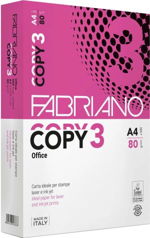 Копирна хартия А4/500/80 Fabriano Copy 3