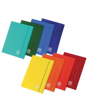 Папка с ластик One Color, картон гланц, A4, 650 г/м2