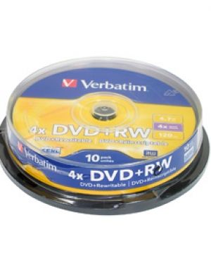 DVD+RW Verbatim 10 бр.